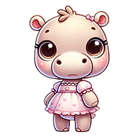 Pop Deng หมูเด้ง ฮิปโป
